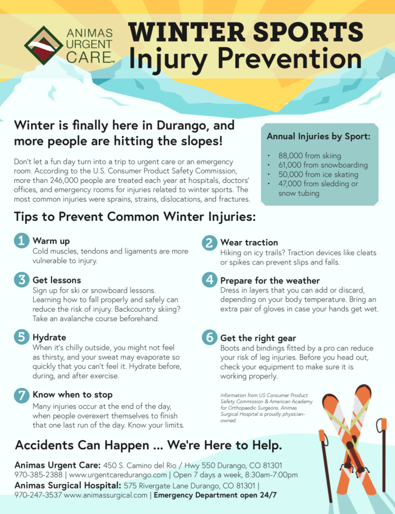 Tips to Prevent Common Winter Injuries