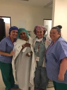 Dr. Pinkerton participated in the medical outreach trip in spring 2018.